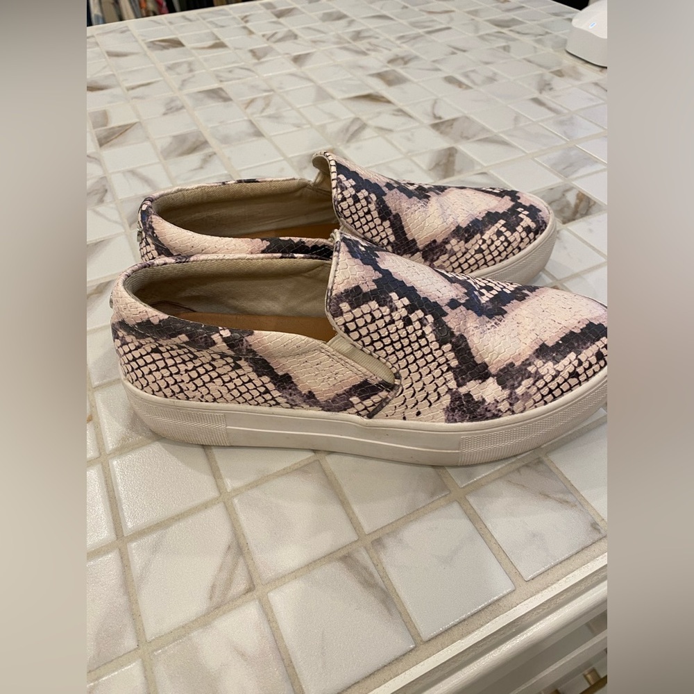 Steve Madden Snakeskin Sneakers